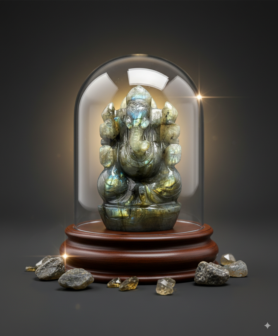 Labradorite Ganesh 326 Gram