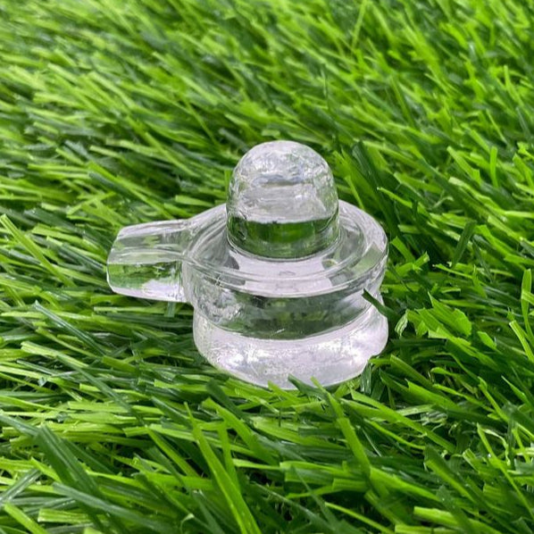 "Beautiful Crystal Shivling for Puja & Meditation ā Spiritual Awakening" {Weight-11.40 Gram}