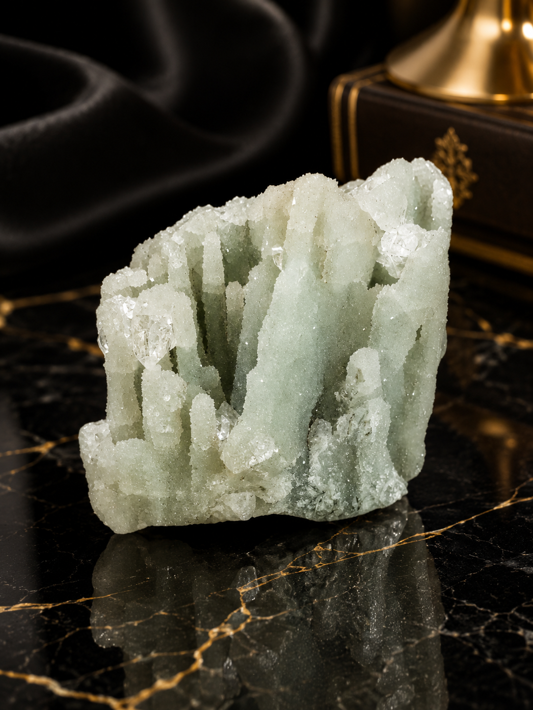 Premium Celestite Cluster 300 Gram – Natural Healing Crystal Décor