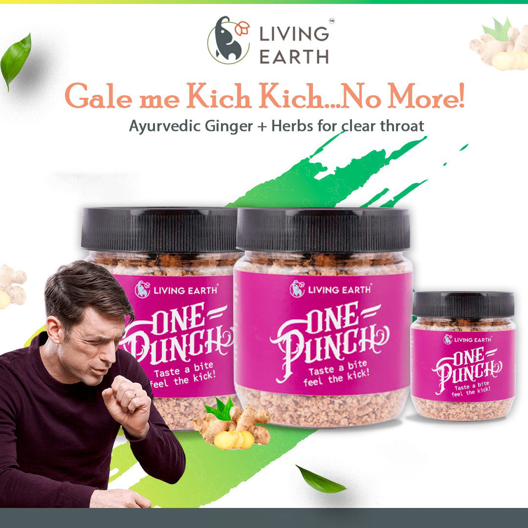 One Punch | Ginger Candy (Living Earth) | For Budha & Guru Graha Remedies