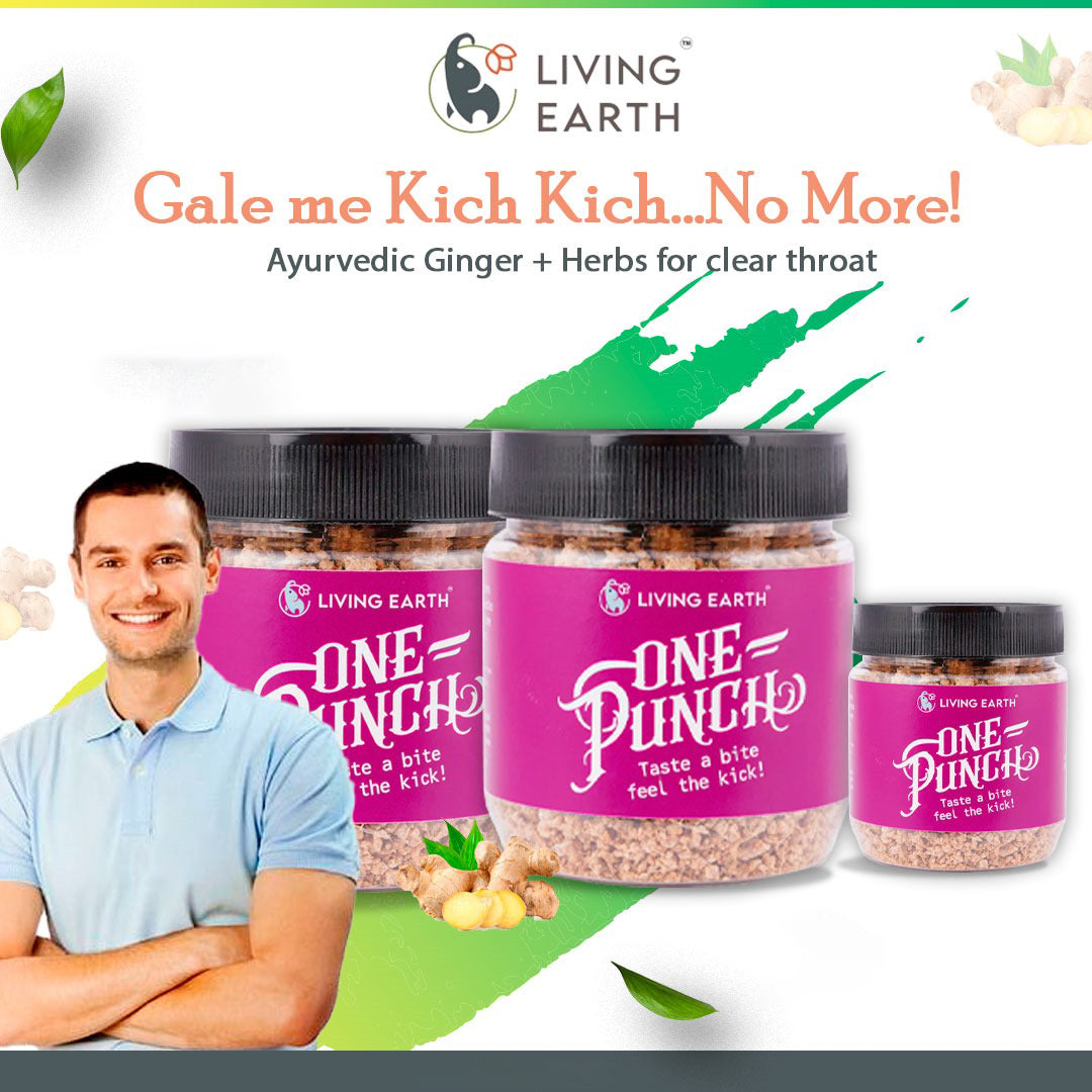 One Punch | Ginger Candy (Living Earth) | For Budha & Guru Graha Remedies
