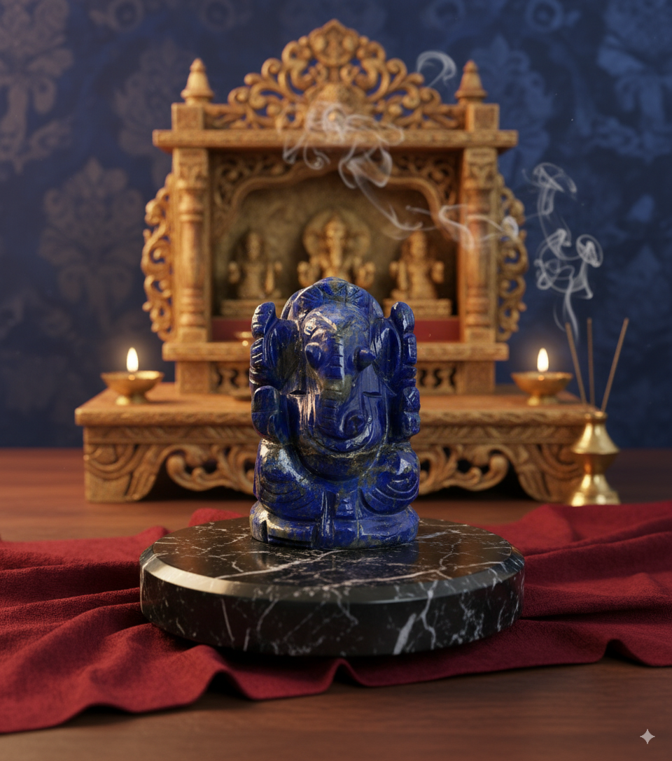 Lapis Lazuli Ganesh 254 Gram