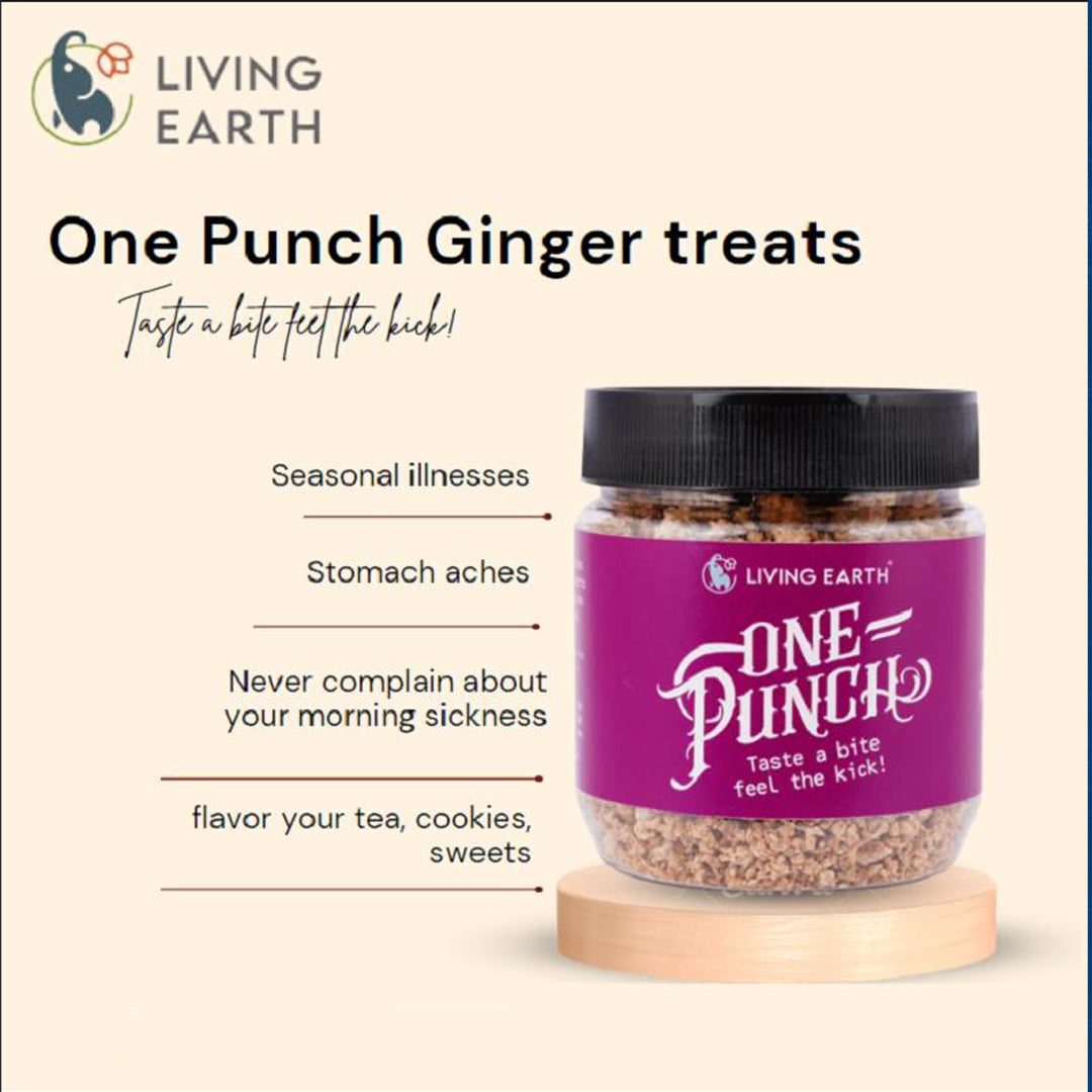 One Punch | Ginger Candy (Living Earth) | For Budha & Guru Graha Remedies