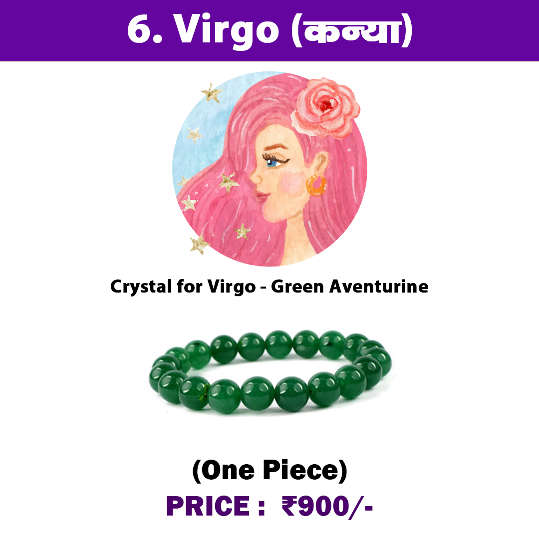 Kanya Rashi Crystal Virgo Zodiac Sign Crystal1