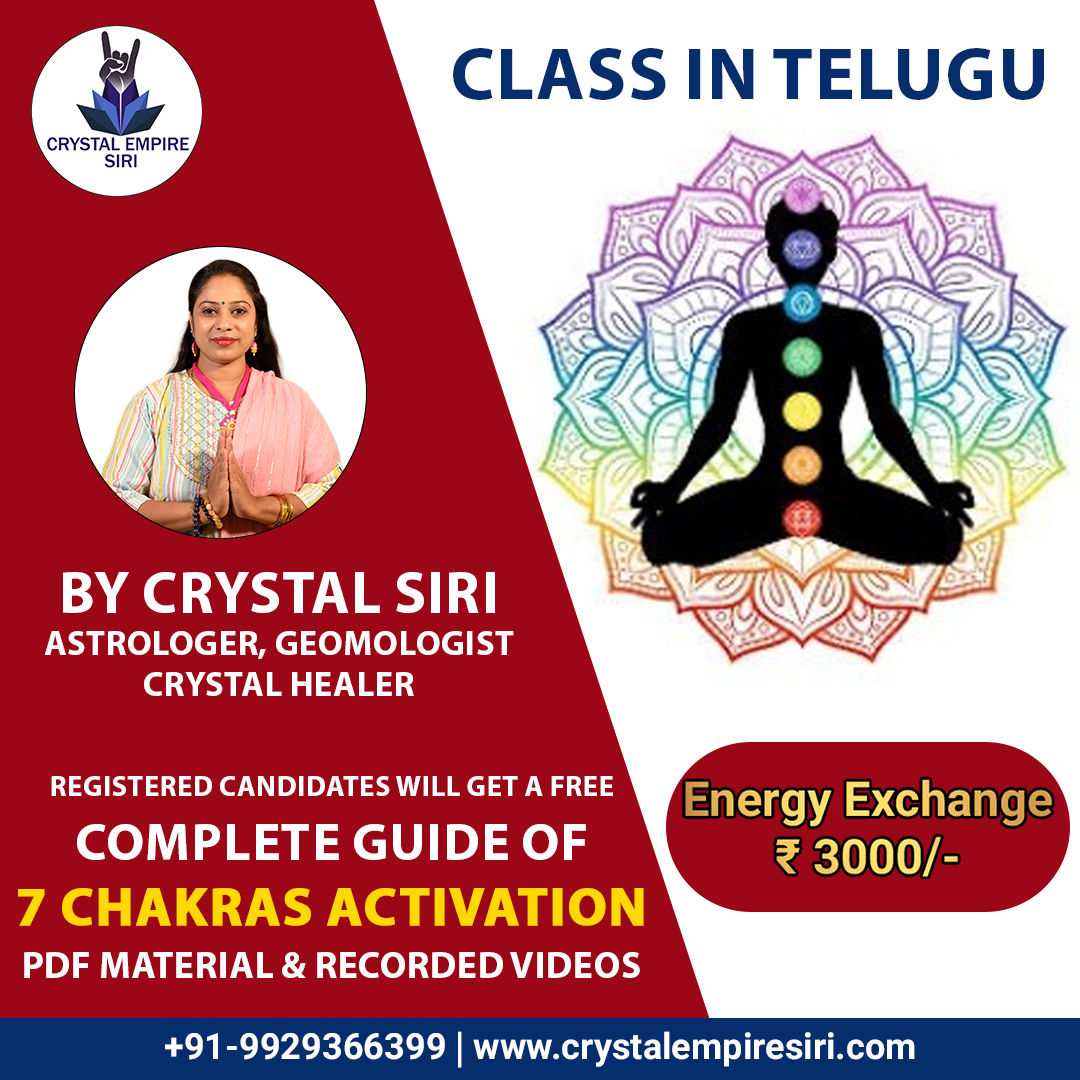 7 Chakras Activation Class Telugu | 7 Chakras Activation Workshop