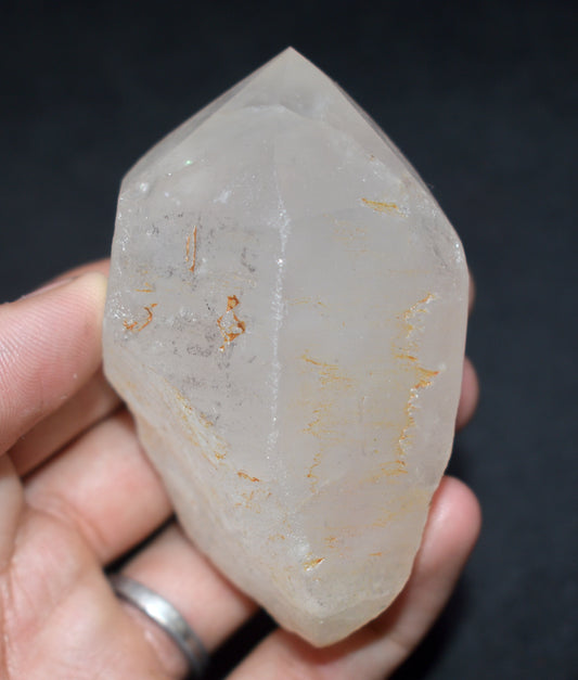 Lemurian Seed Crystal Point – Clear Energizing- {Weight- 169.00 Gram}, Size- 3'' inches Long