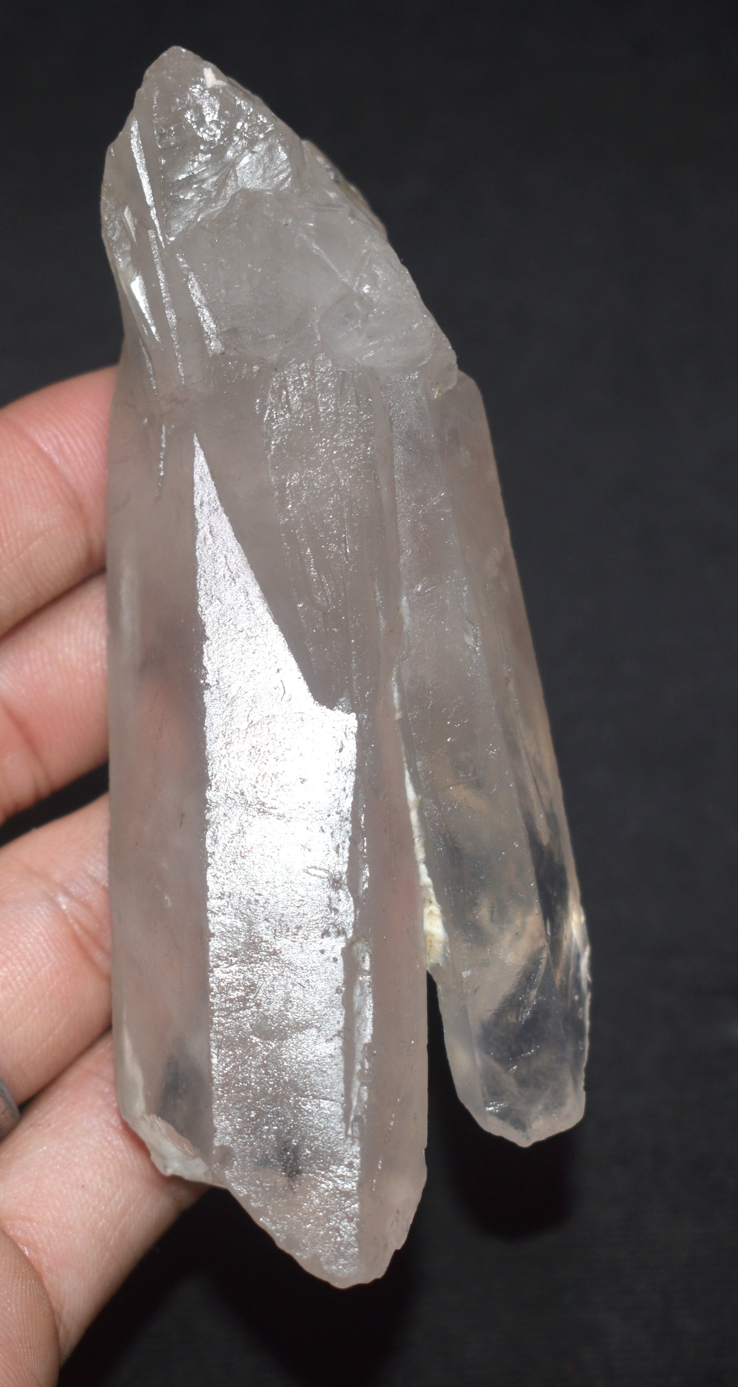 Beautiful Tantric Twin Crystal – Soul Mate Crystal - Enhances Energy Flow and Spiritual Healing- {Weight- 134.00 Gram} Size- 4'' inches Long