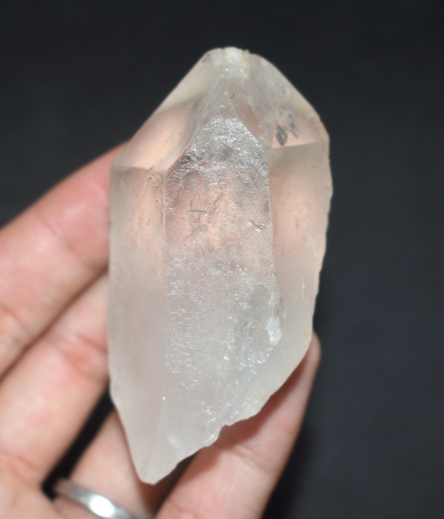 Lemurian Seed Crystal Point – Clear Energizing- {Weight- 102.00 Gram},