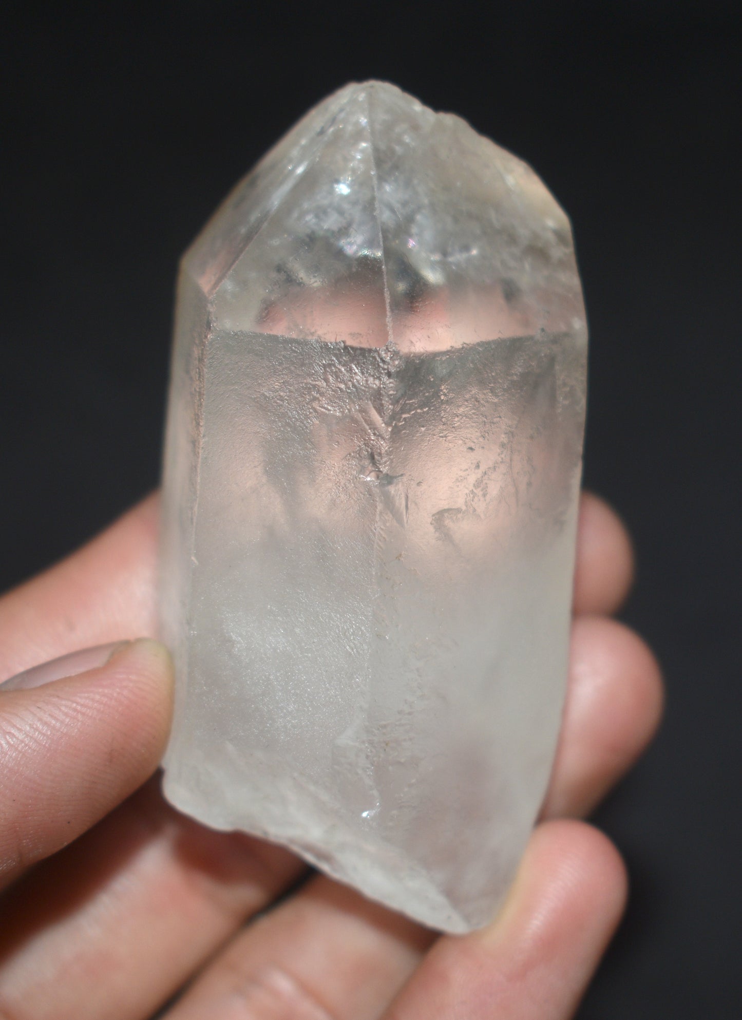 Lemurian Seed Crystal Point – Clear Energizing- {Weight- 102.00 Gram},