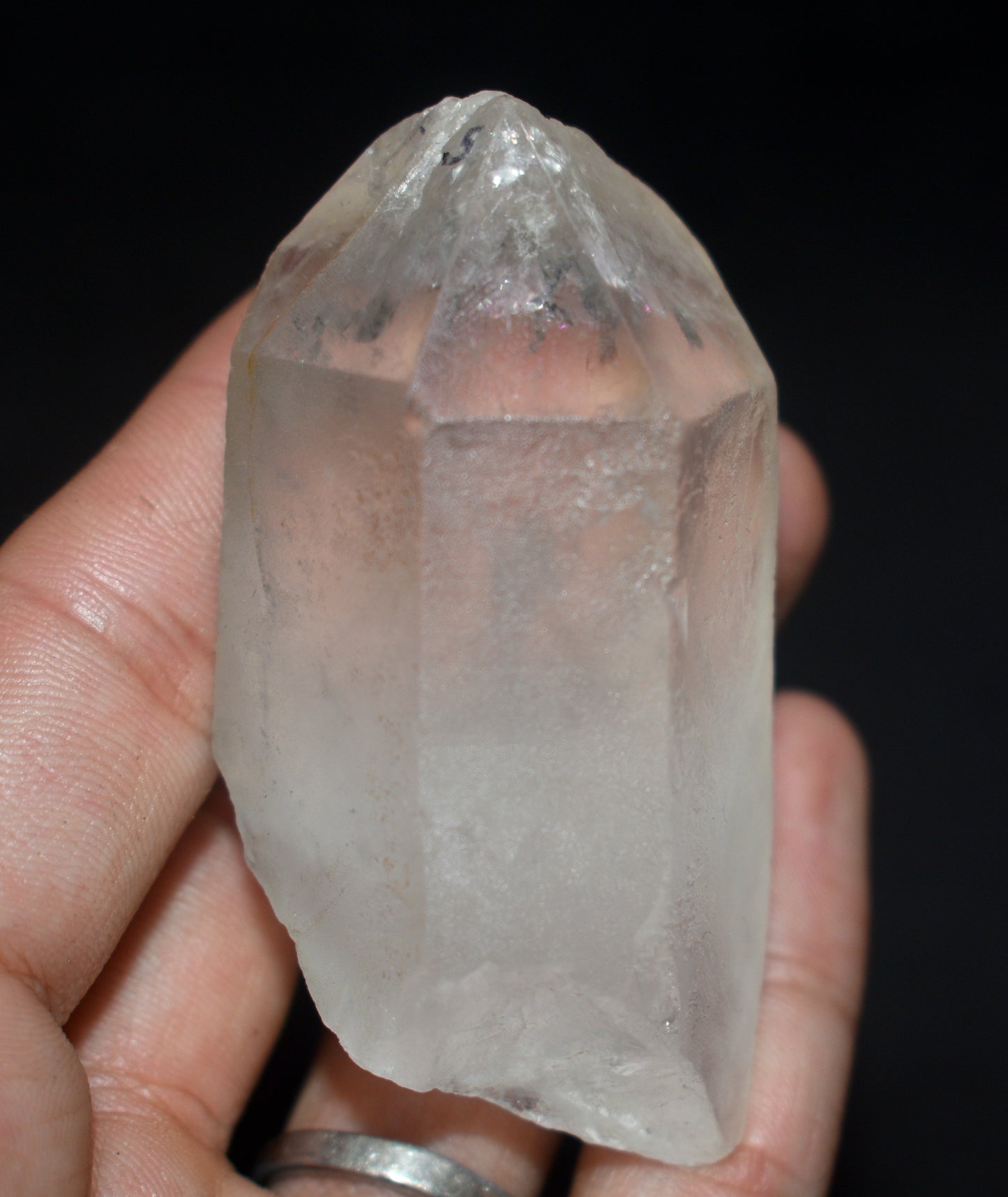 Lemurian Seed Crystal Point – Clear Energizing- {Weight- 102.00 Gram},