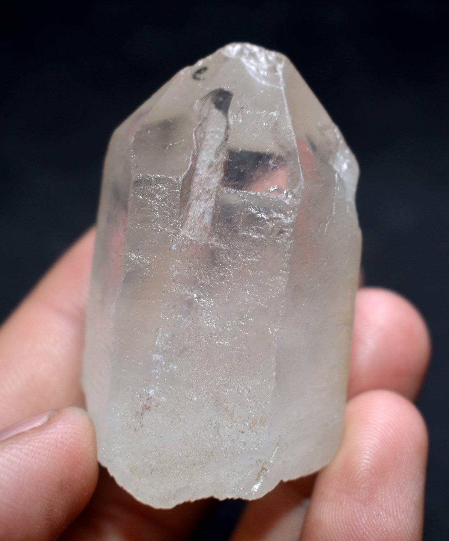 Beautiful Lemurian Seed Crystal Point – Clear Energizing- {Weight- 63.00 Gram},