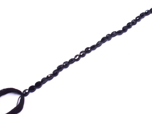A 13-inch strand of natural Black Spinel oval faceted beads, perfect for adding sophistication and sparkle to your jewelry creations.
#BlackSpinel #OvalBeads #FacetedBeads #GemstoneJewelry #JewelryMaking #NaturalGemstones #BeadedJewelry #CustomJewelry #ElegantDesigns #LuxuryJewelry