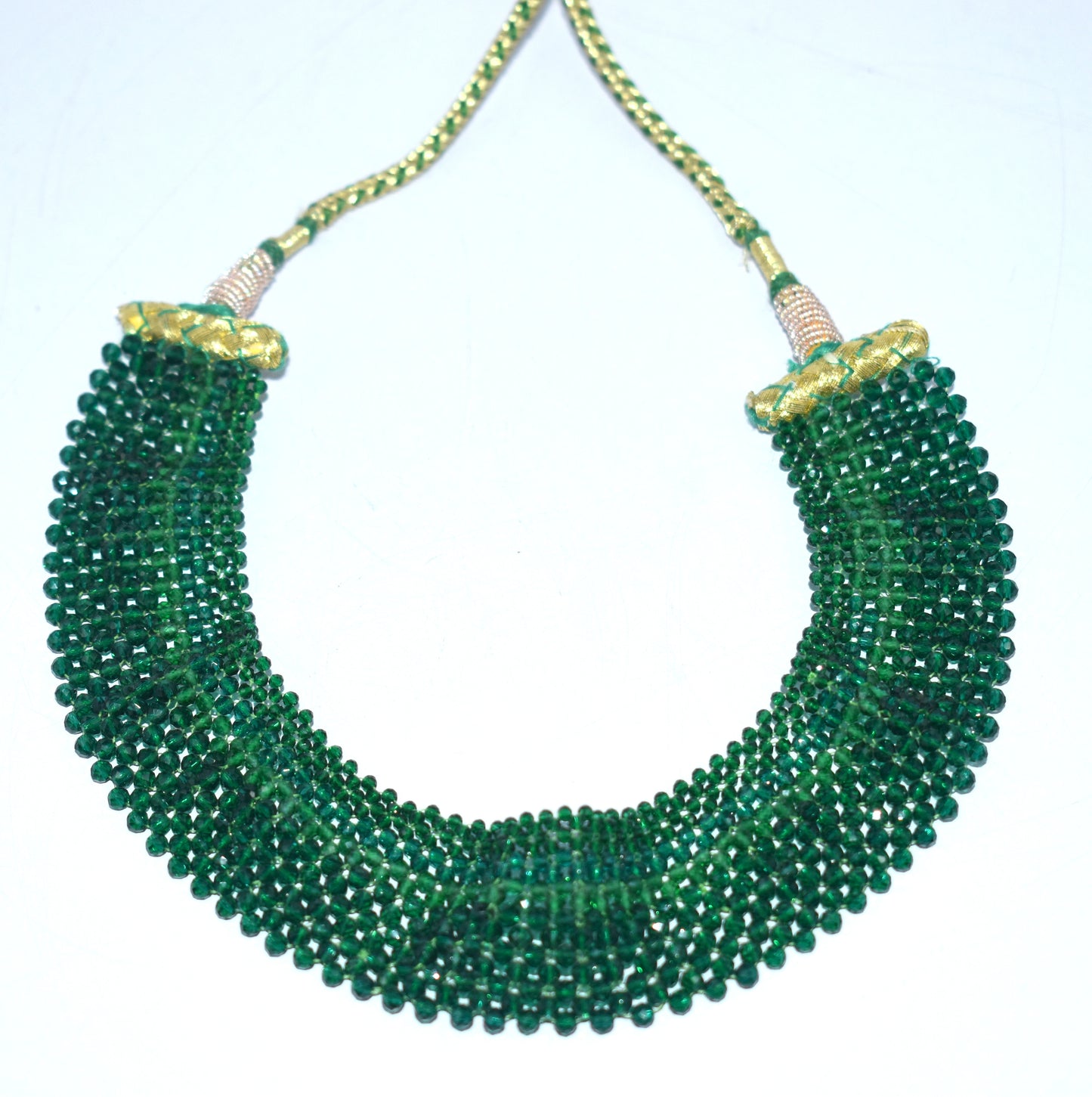 Beautiful Green Hydro Glass Necklace #GreenHydroGlass #HydroGlassJewelry #ElegantNecklace #UniqueDesign #SophisticatedJewelry #LuxuryNecklace #JewelryLovers