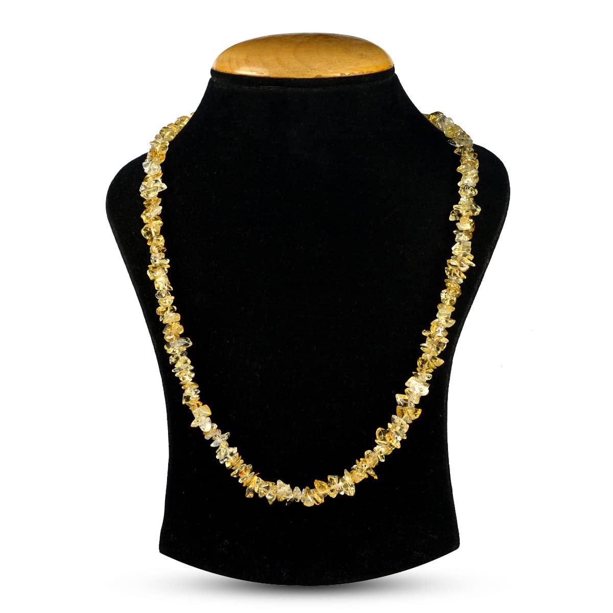 Citrine Uncut Chips Mala – Supports Abundance, Prosperity, and Positive Energy #Citrine #Abundance #Prosperity #CrystalHealing #NaturalGemstone