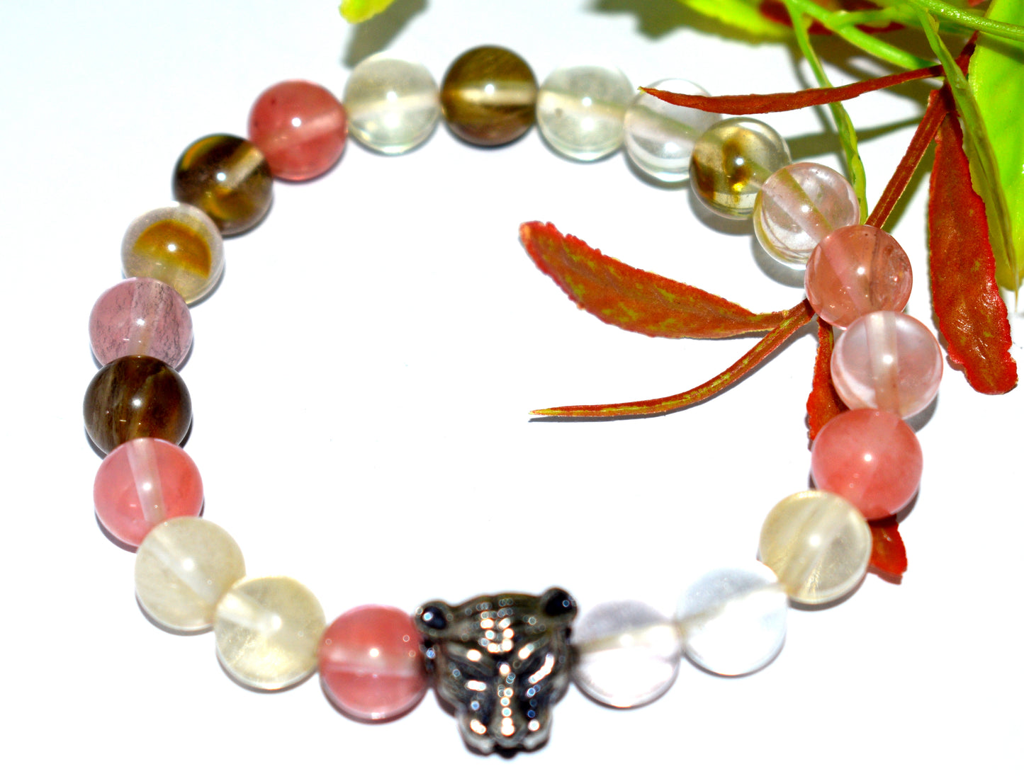 Multi-Color Beaded Bracelet – Adjustable & Handmade