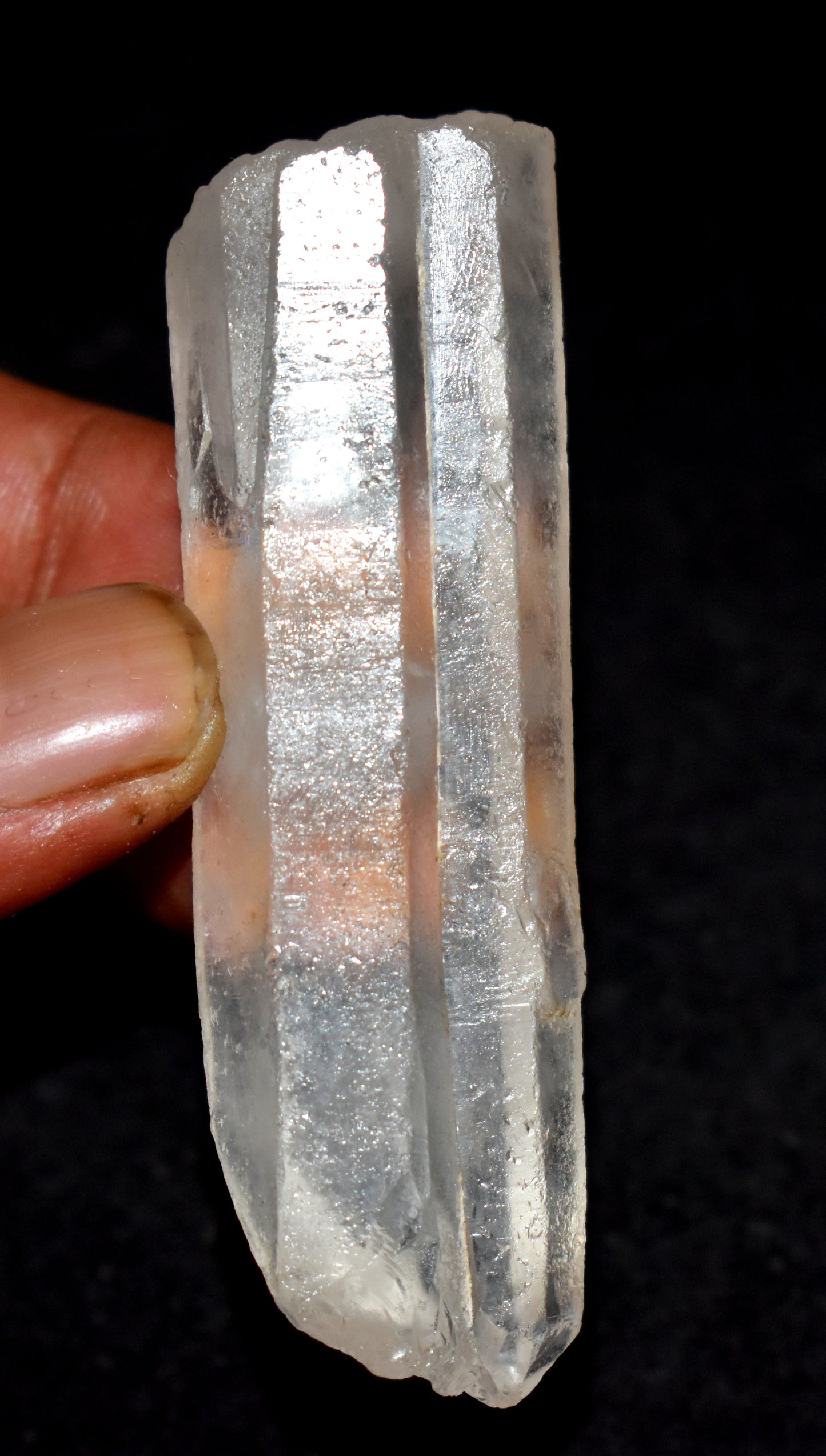 Tantric Twin Crystal, Soul Mate Crystal, Quartz Point – Enhances Energy Flow and Spiritual Healing- {Weight-55.80 Gram}