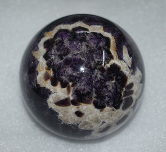 Natural Amethyst Round Ball – Gemstone Crystal Sphere Ball - {Weight- 1.167 Kg}