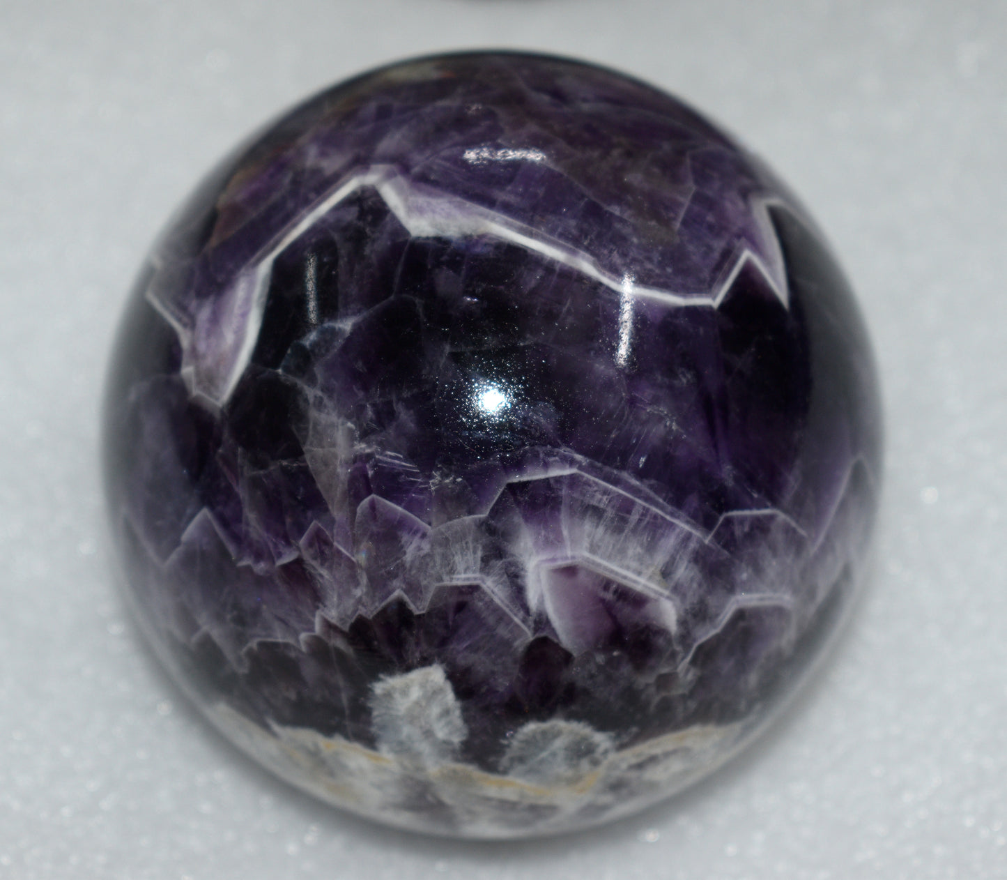 Beautiful Amethyst Round Ball – Gemstone Crystal Sphere Ball - {Weight- 946.00 Gram}