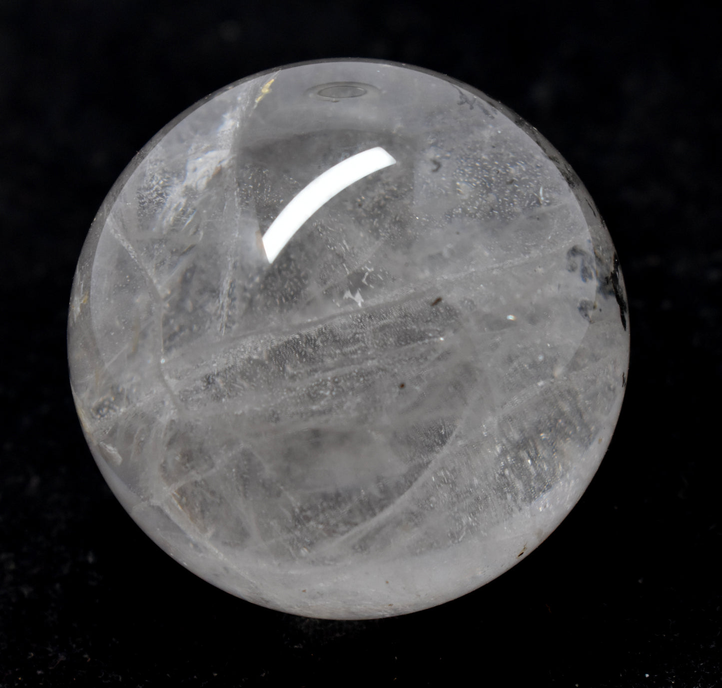 Crystal Polished Ball, Healing Crystal Home Ball, {381.10 Gram}