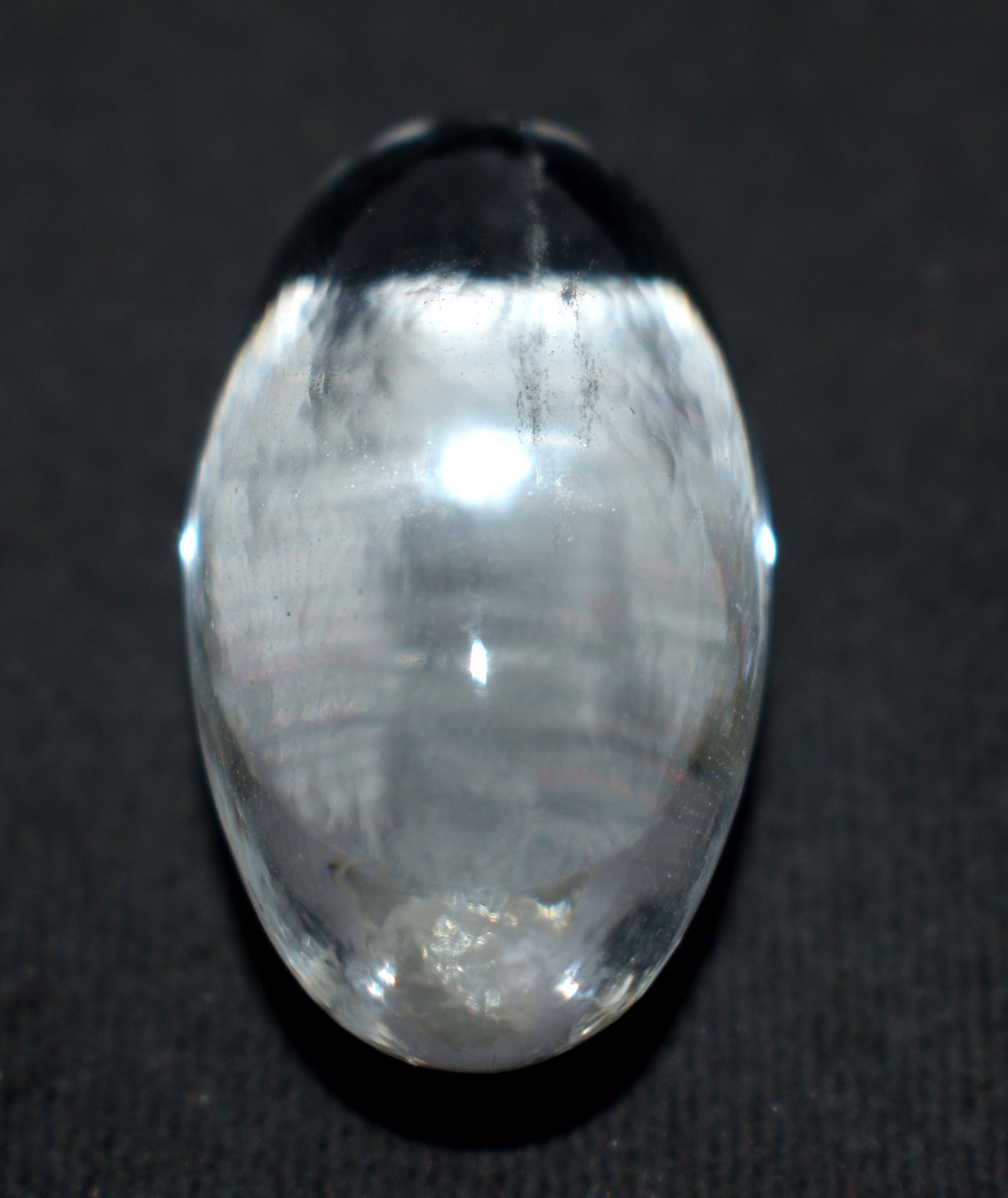Rare Clear Crystal Shiva Lingam – Energized for Meditation & Healing {Weight- 22.85 Gram}