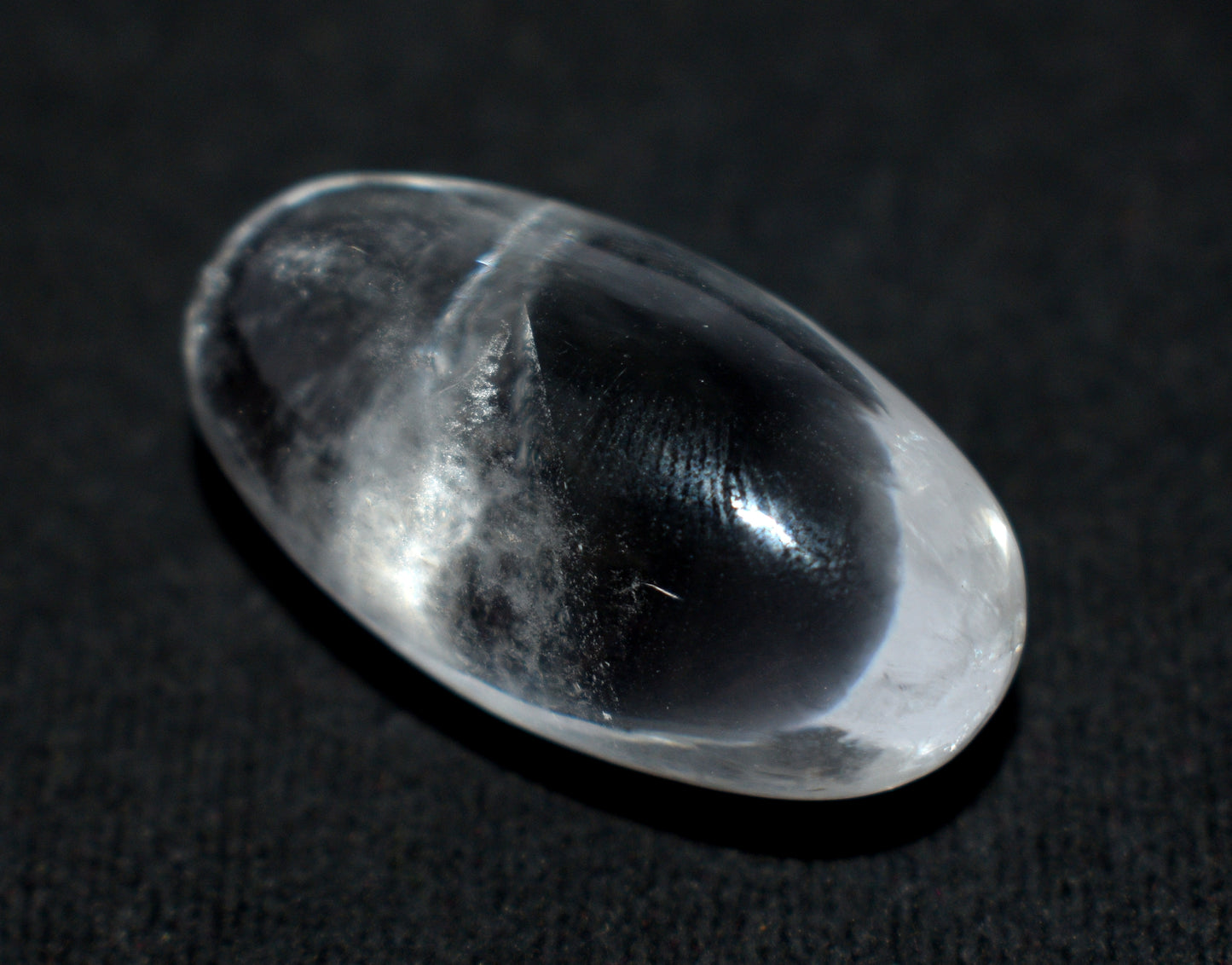 Natural Clear Crystal Shiva Lingam – Energized for Meditation & Healing {Weight- 16.20 Gram}