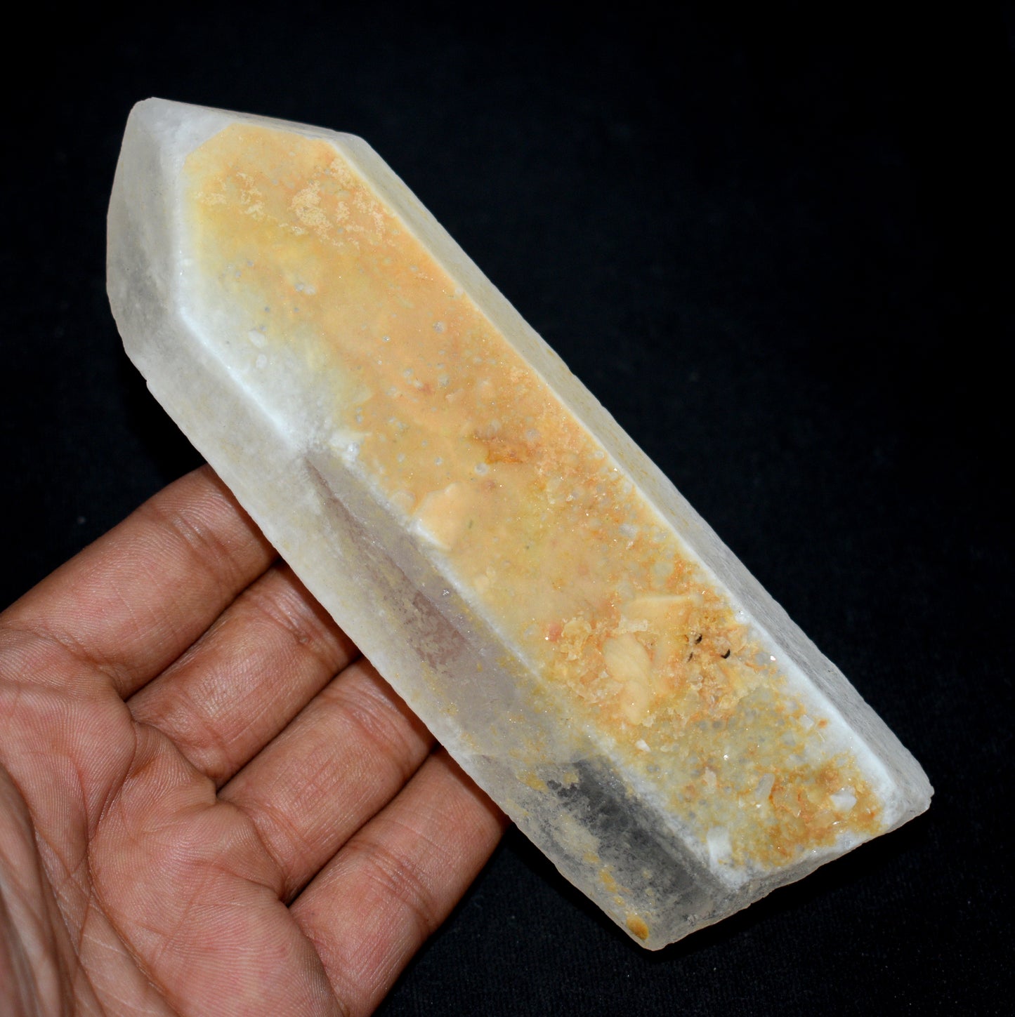 Natural Lemurian Seed Crystal – Clear Energizing- {Weight- 446.00 Gram},