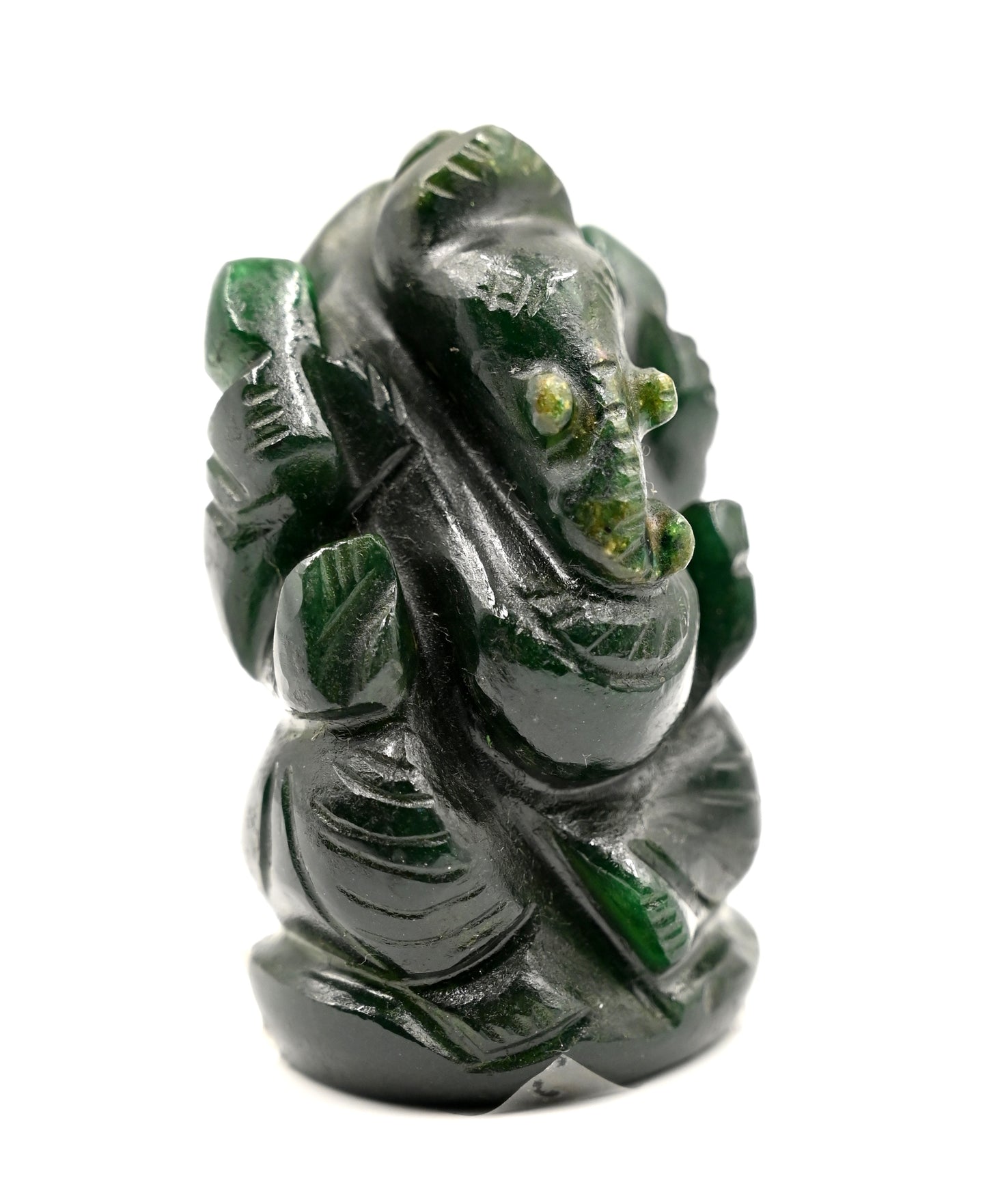 Green Aventurine Ganesh 132 Gram