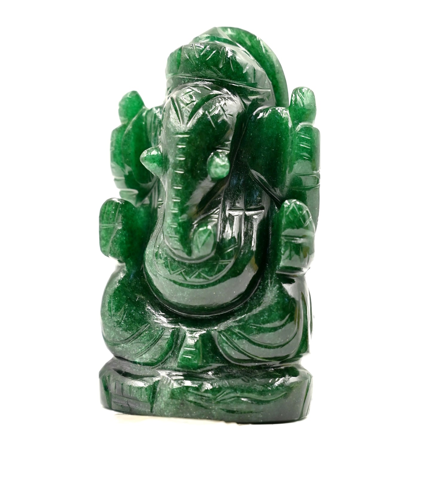 Green Aventurine Ganesh 230 Gram