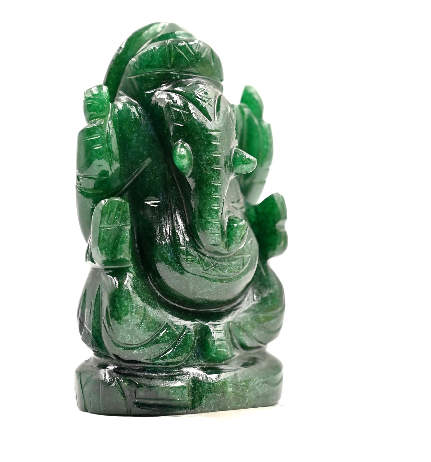 Green Aventurine Ganesh 230 Gram