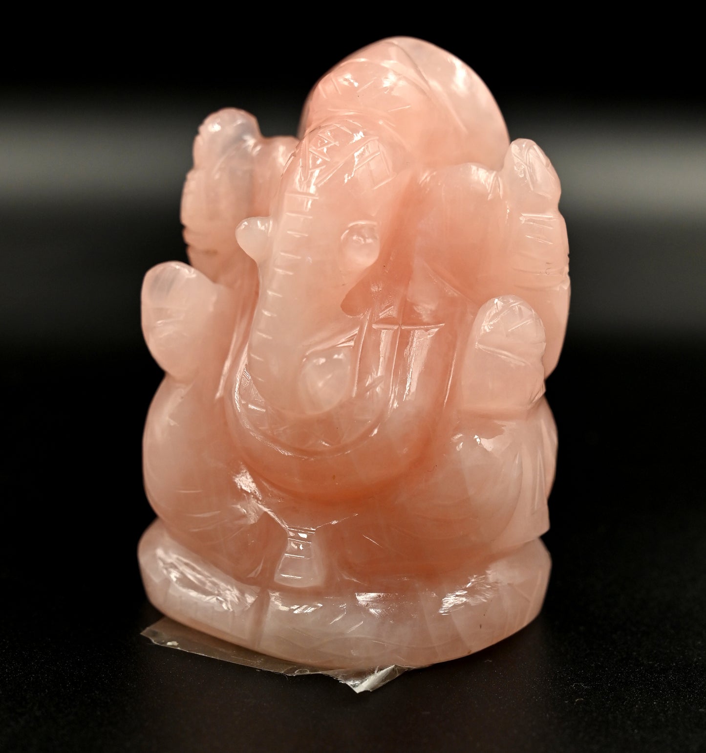 Rose Quartz Ganesh 292 Gram