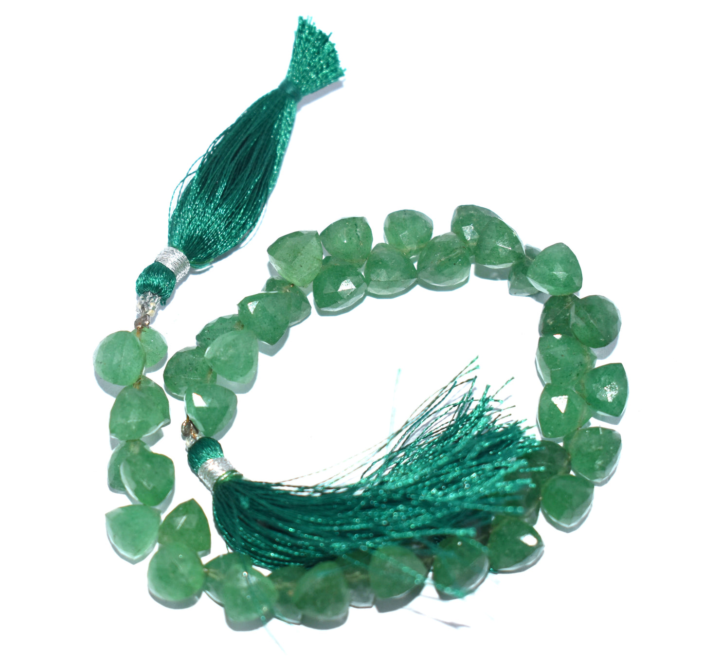 Green Aventurine Trillion Faceted Strand – Aids in Physical and Emotional Healing
#GreenAventurine #Healing #EmotionalBalance #CrystalHealing #NaturalGemstone
