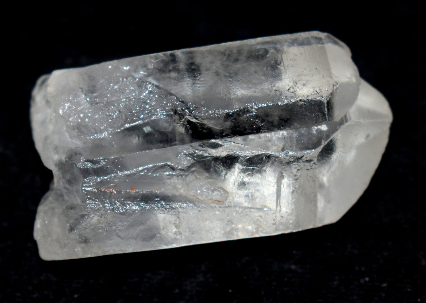 Tantric Twin Crystal, Soul Mate Crystal, Double Pointer – Enhances Energy Flow and Spiritual Healing- {Weight-65.00 Gram}