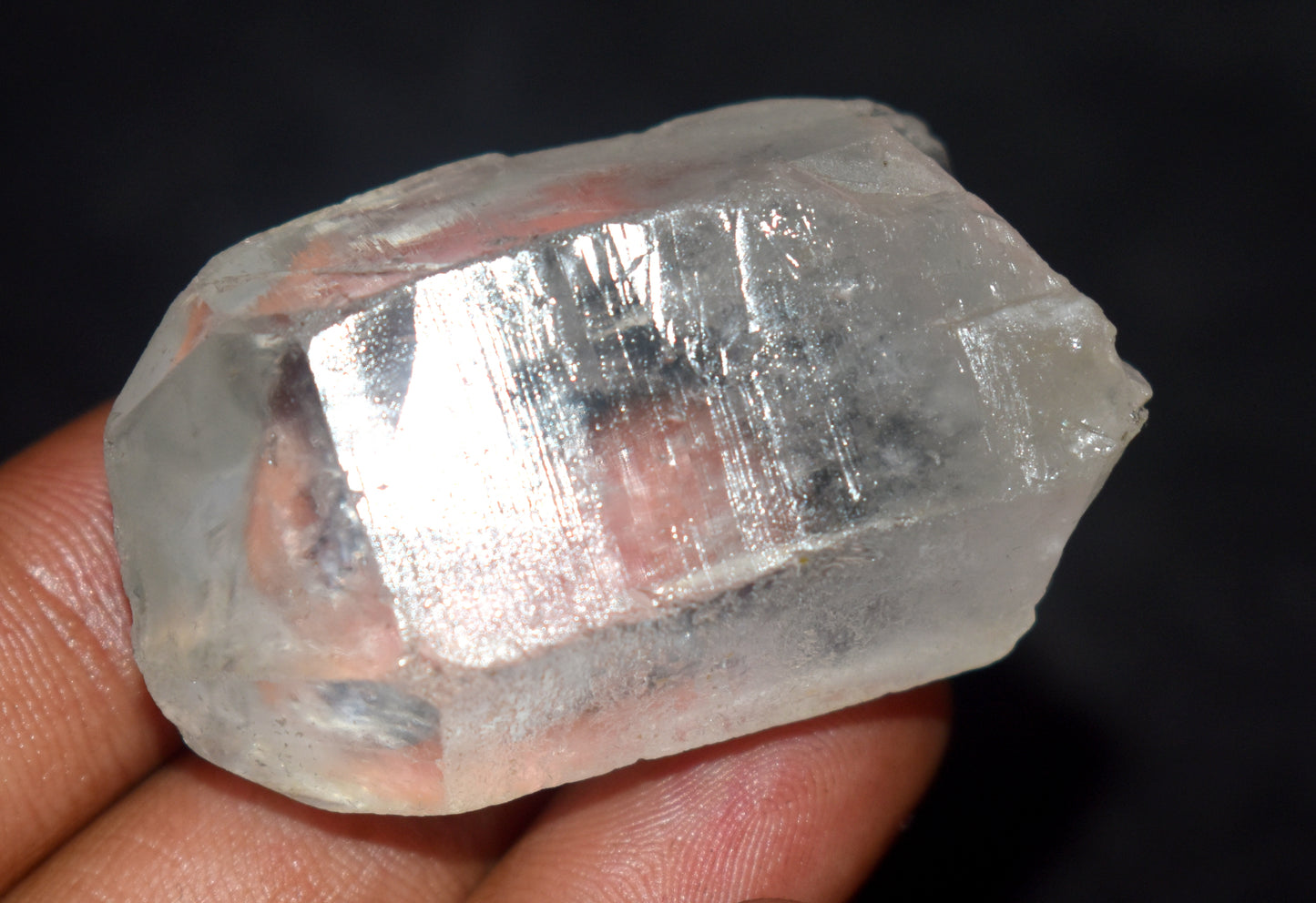 Lemurian Quartz Crystal – Clear Energizing- {Weight- 51.80 Gram},