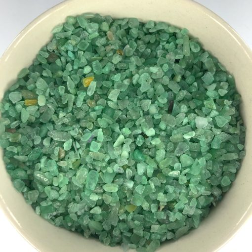 Natural Green Aventurine Gemstone Chips – Perfect for Abundance, Good Luck, and Positive Energy #GreenAventurine #Abundance #GoodLuck #CrystalHealing #NaturalGemstone