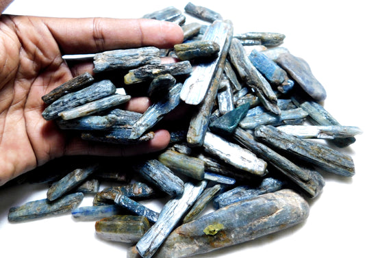 Natural Kyanite Raw Crystal Stone - Stone for Alignment, Clarity, and Chakra Healing | #KyaniteCrystal #RawStone #HealingCrystals #ChakraAlignment #EnergyClarity #NaturalHealing