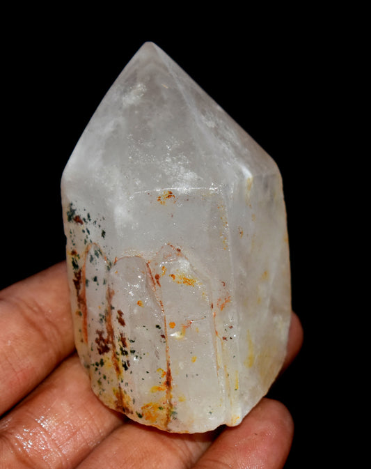 Natural Lemurian Quartz Crystal – Clear, High-Vibrational, and Enlightening #LemurianQuartz #HighVibrations #CrystalHealing #NaturalQuartz #SpiritualGrowth