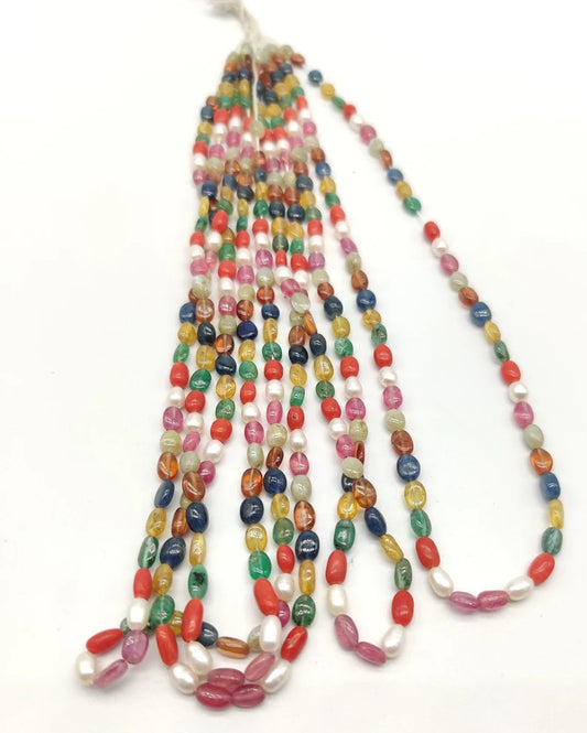 Navratan Mala for spiritual healing, protection, and energy balance #NavratanMala #SpiritualHealing #EnergyBalance #HealingCrystals #PositiveEnergy #SacredJewelry #CrystalHealing #VastuDecor #Protection #NavratanJewelry #HolisticHealing #DivineBlessings #SpiritualJewelry
