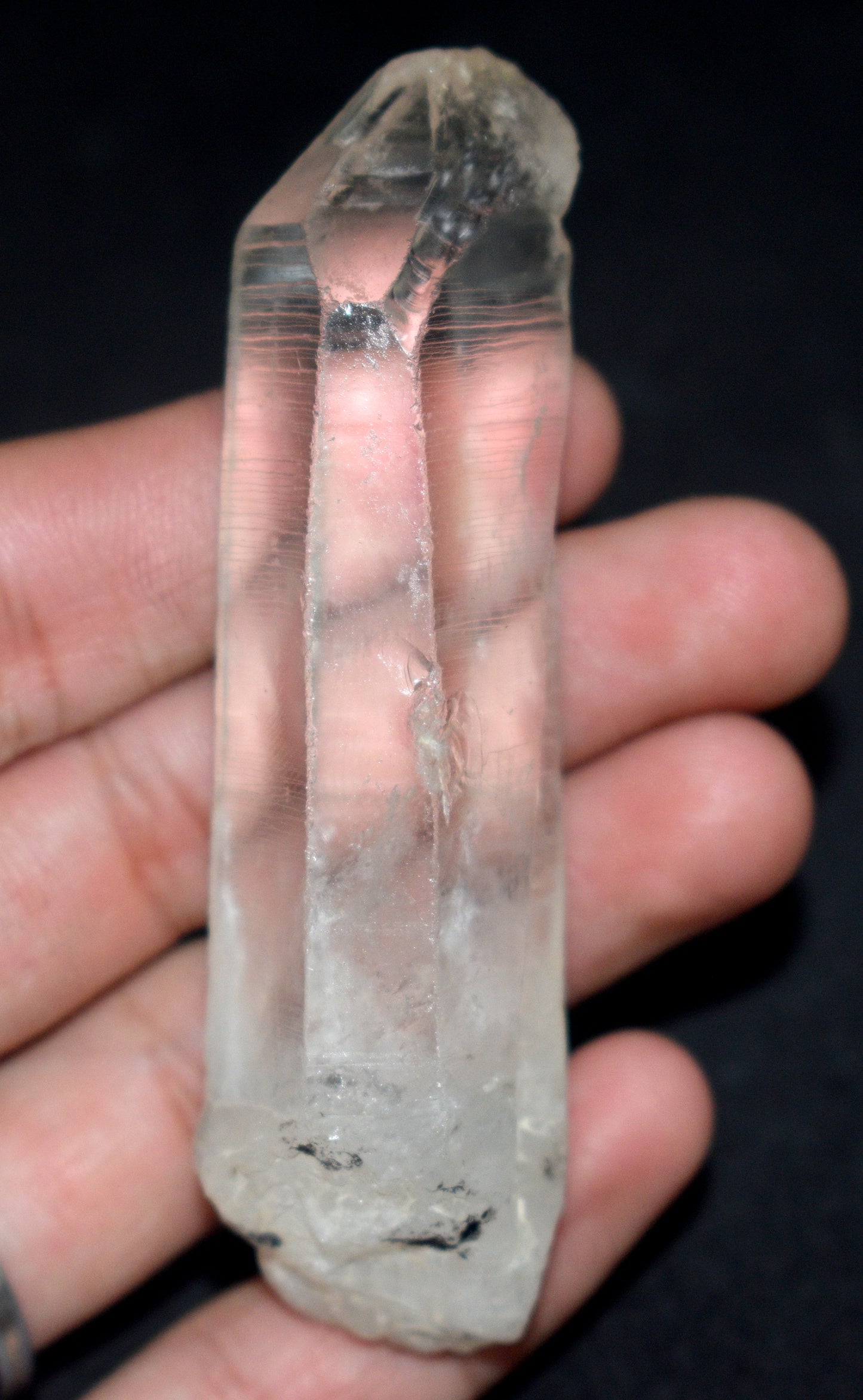 Beautiful Lemurian Seed Window Crystal Point – Clear Energizing- {Weight- 65.00 Gram},