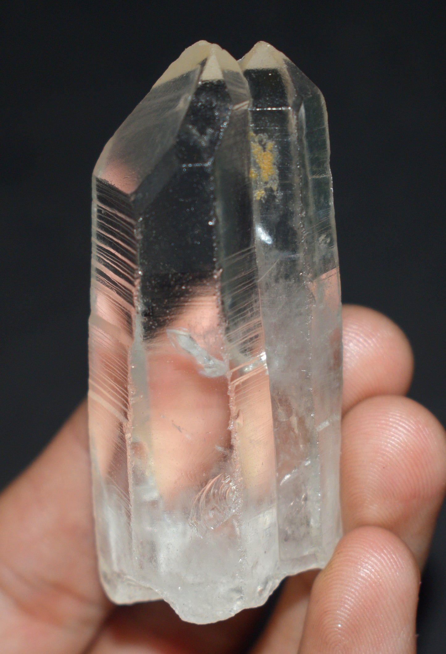 Beautiful Tantric Twin Crystal – Soul Mate Crystal - Enhances Energy Flow and Spiritual Healing- {Weight- 56.00 Gram}
