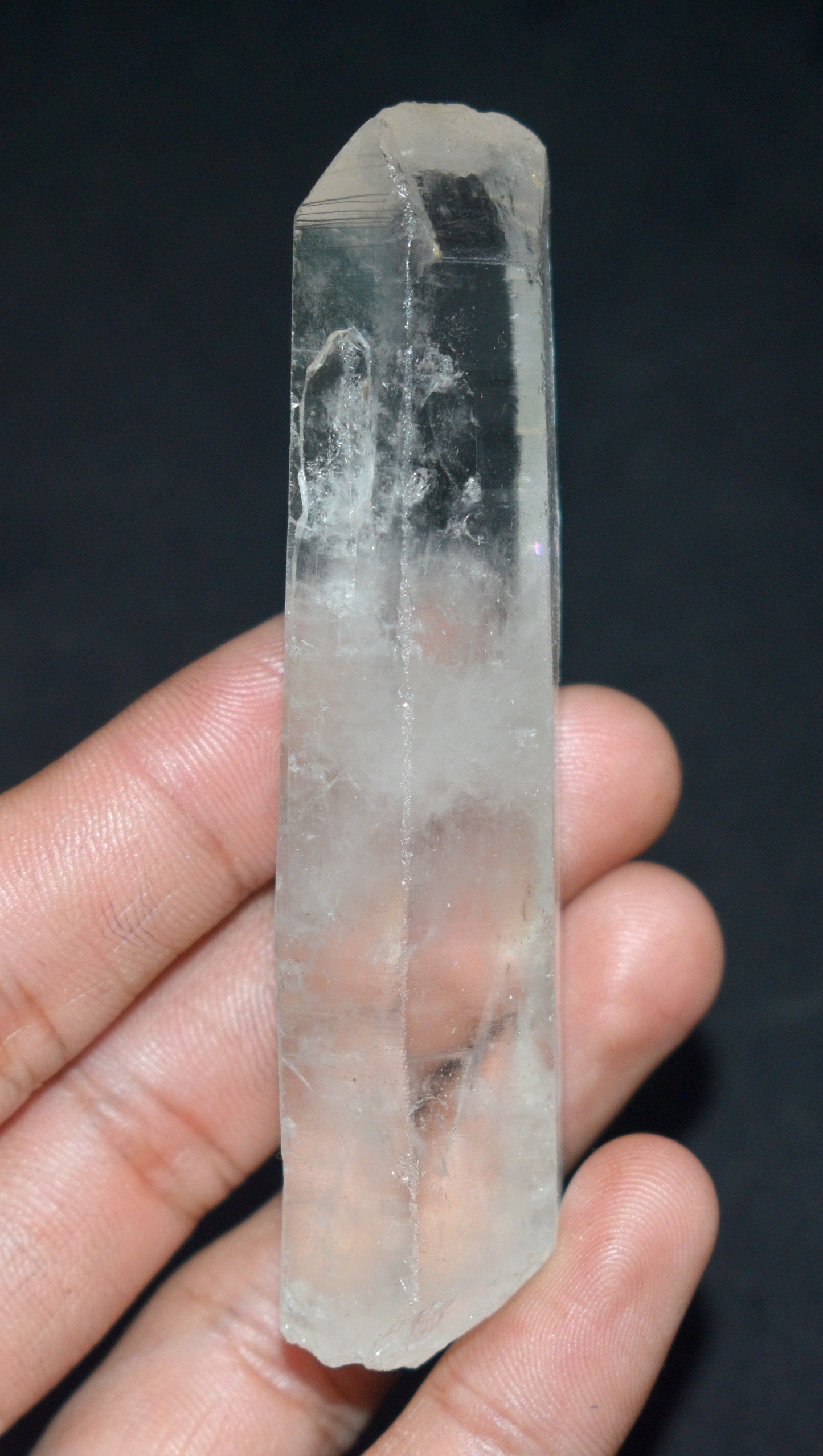 Very Beautiful Lemurian Seed Window Crystal Point – Clear Energizing- {Weight- 65.00 Gram},