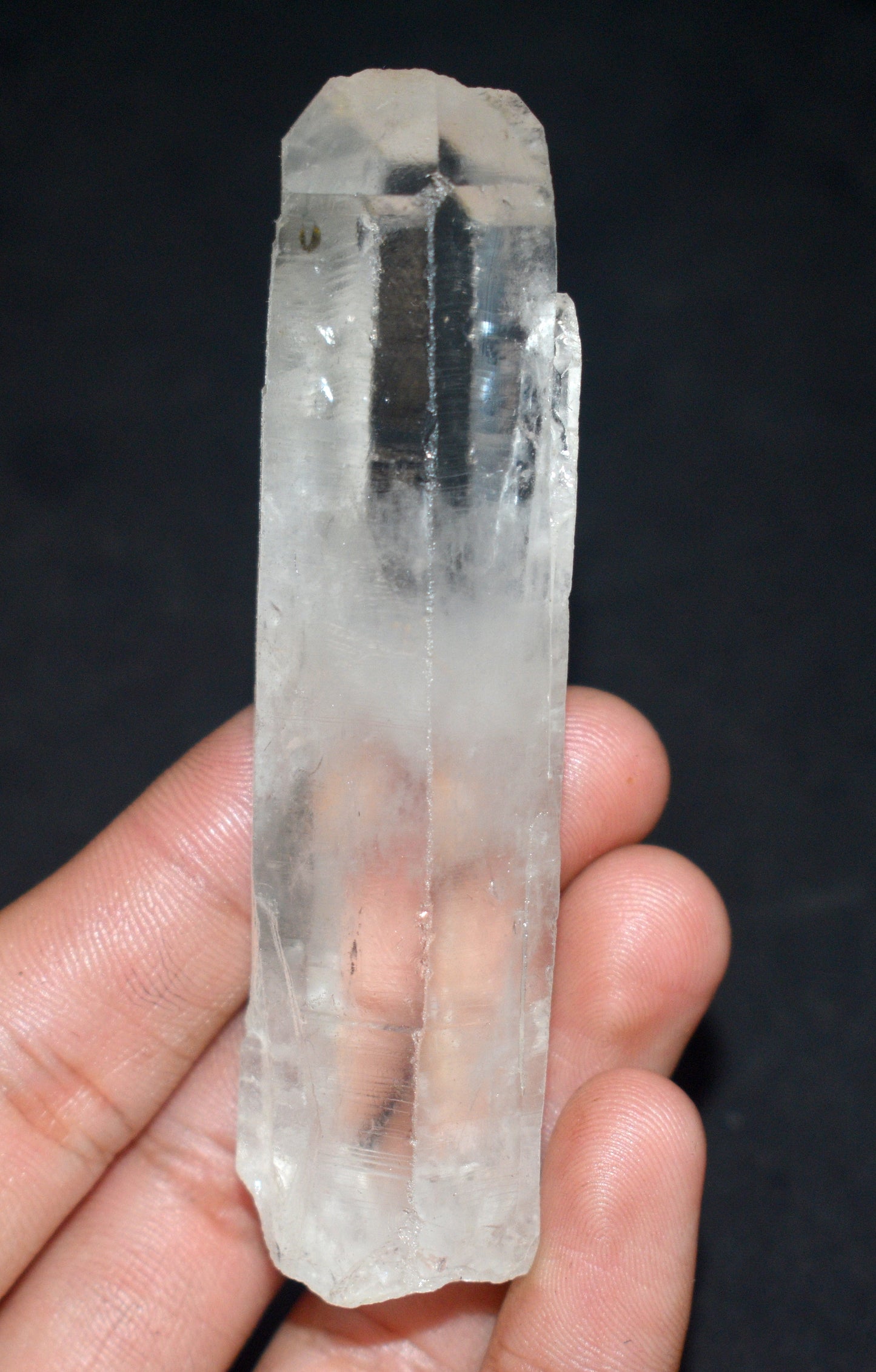 Very Beautiful Lemurian Seed Window Crystal Point – Clear Energizing- {Weight- 65.00 Gram},