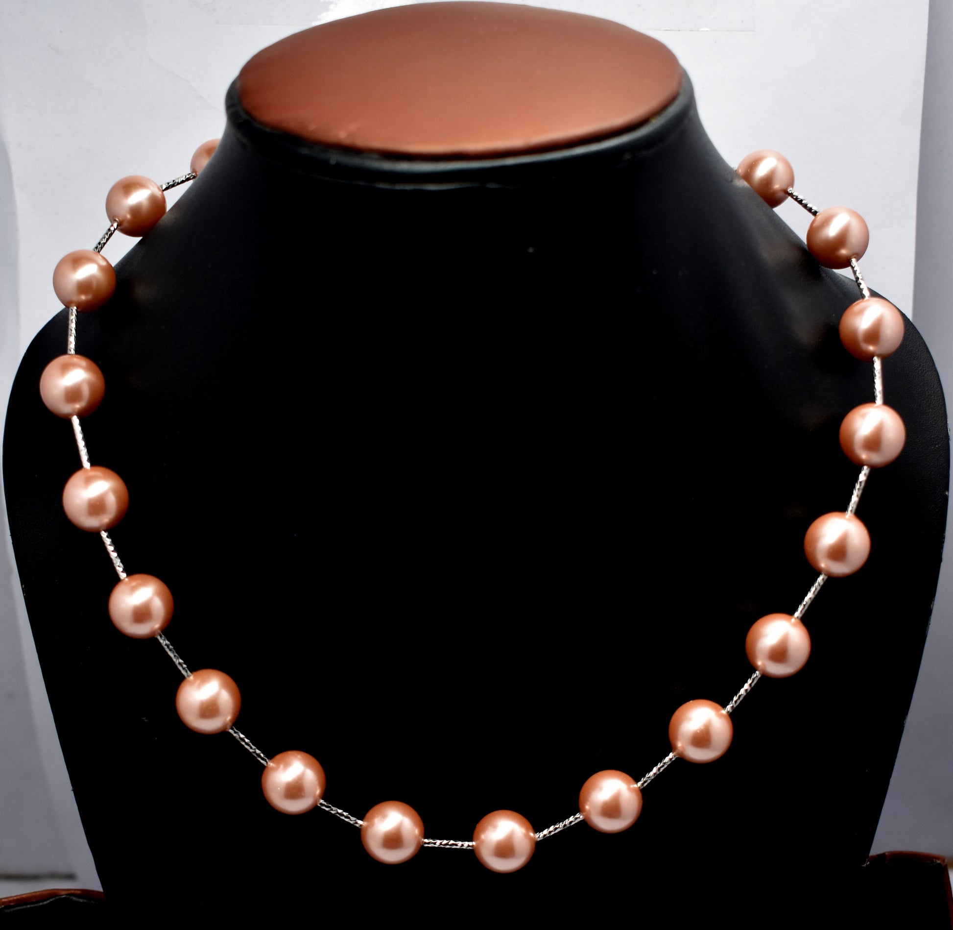 Pearl Round Bead Necklace with Lock, 18'' Length, 12mm Beads – Timeless Elegance & Spiritual Healing#PearlNecklace #RoundBeadNecklace #TimelessElegance #HealingJewelry #SpiritualHealing #ChakraHealing #HolisticWellness #PearlJewelry #EmotionalHealing #LuxuryJewelry #MeditationAid #PositiveVibes #HealingStones #SelfLoveJewelry