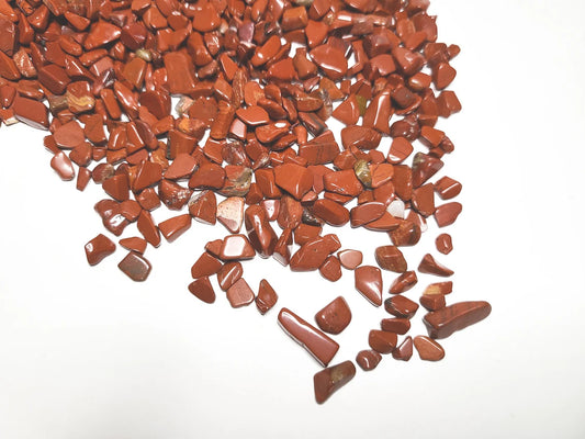 Premium Red Jasper Chips – Ideal for Energy Healing, Vitality, and Grounding #RedJasper #EnergyHealing #Vitality #CrystalHealing #NaturalGemstone