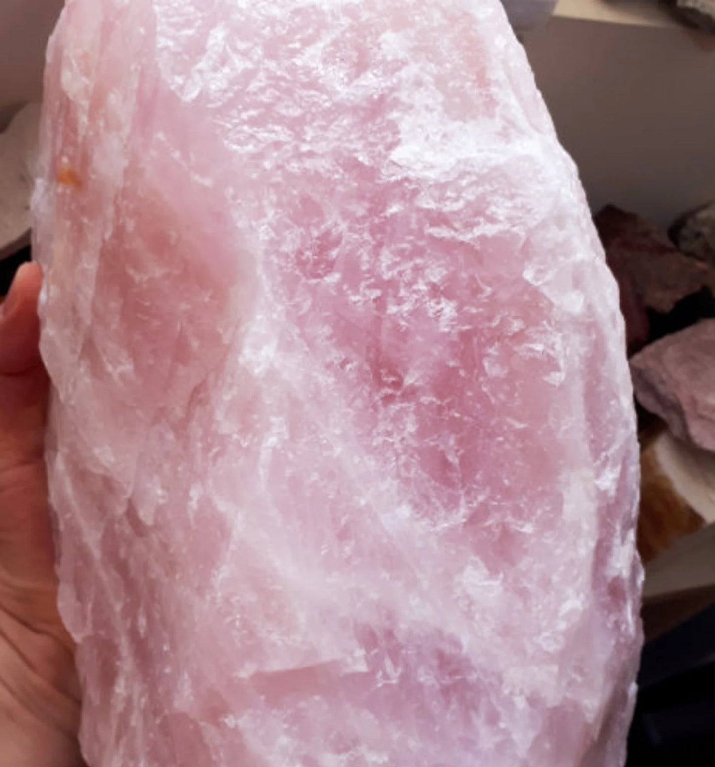 Rose Quartz Raw Gemstone – Large Size 5 Kg, Perfect for Love, Healing, and Emotional Healing #RoseQuartz #LoveHealing #EmotionalHealing #CrystalHealing #NaturalGemstone