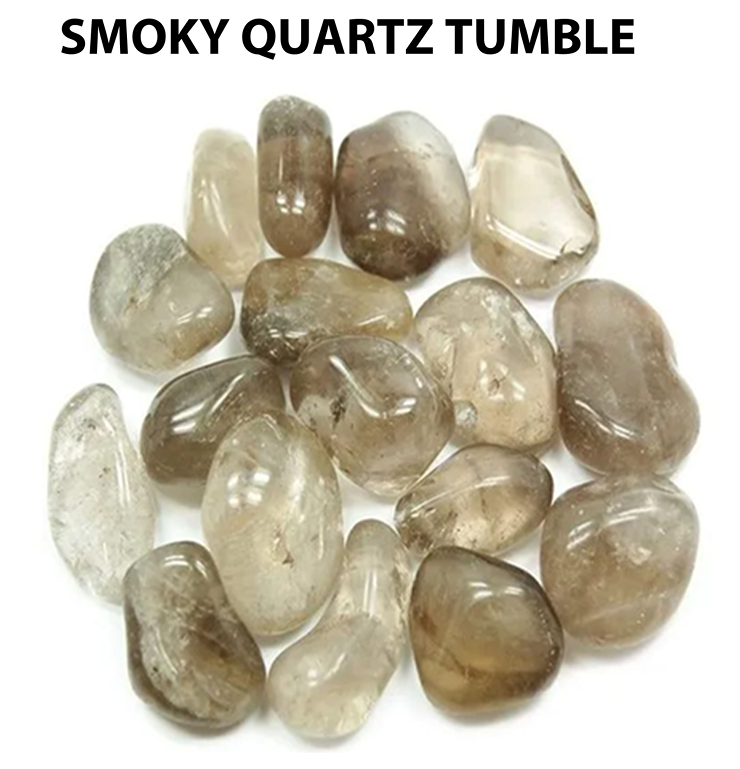 Smoky Quartz Tumble – Grounding & Protection Stone