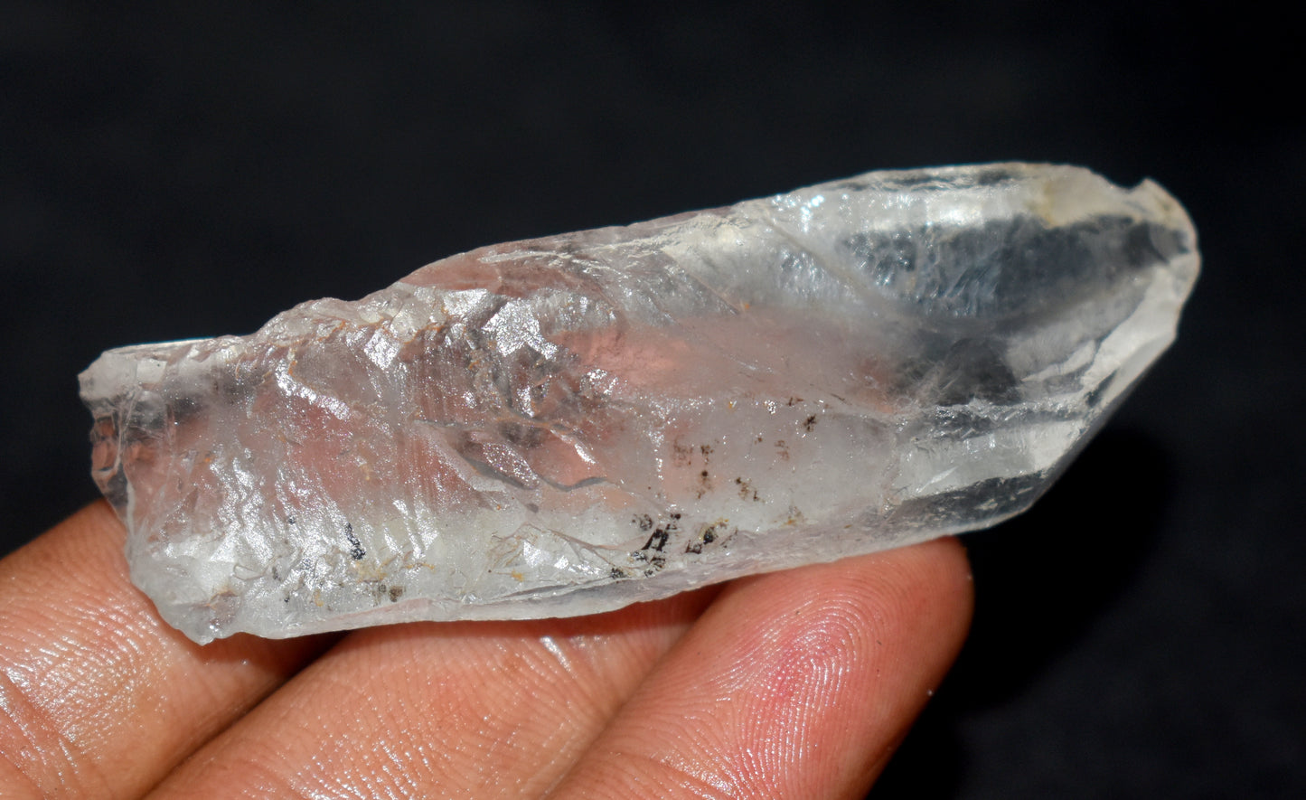 Natural Lemurian Window Seed Crystal – Clear Energizing- {Weight- 37.91  Gram},