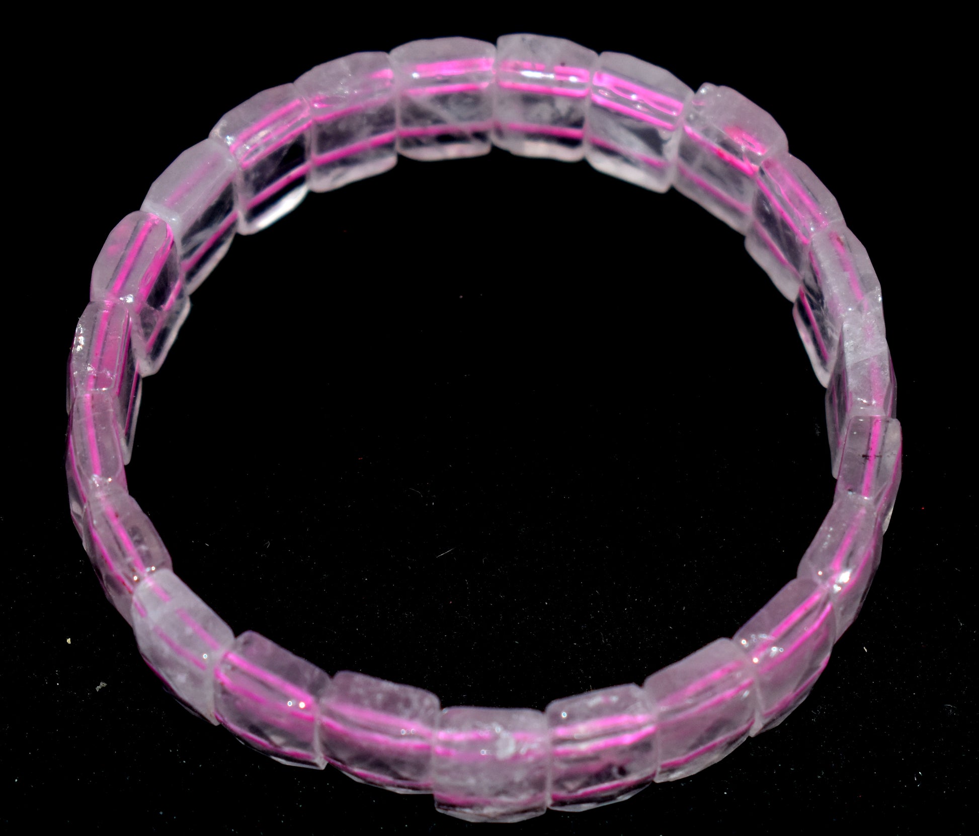 This Rose Quartz Adjustable Bracelet offers healing energy with a customizable fit for comfort and style.  #RoseQuartzBracelet #AdjustableBracelet #HealingCrystals #CrystalJewelry