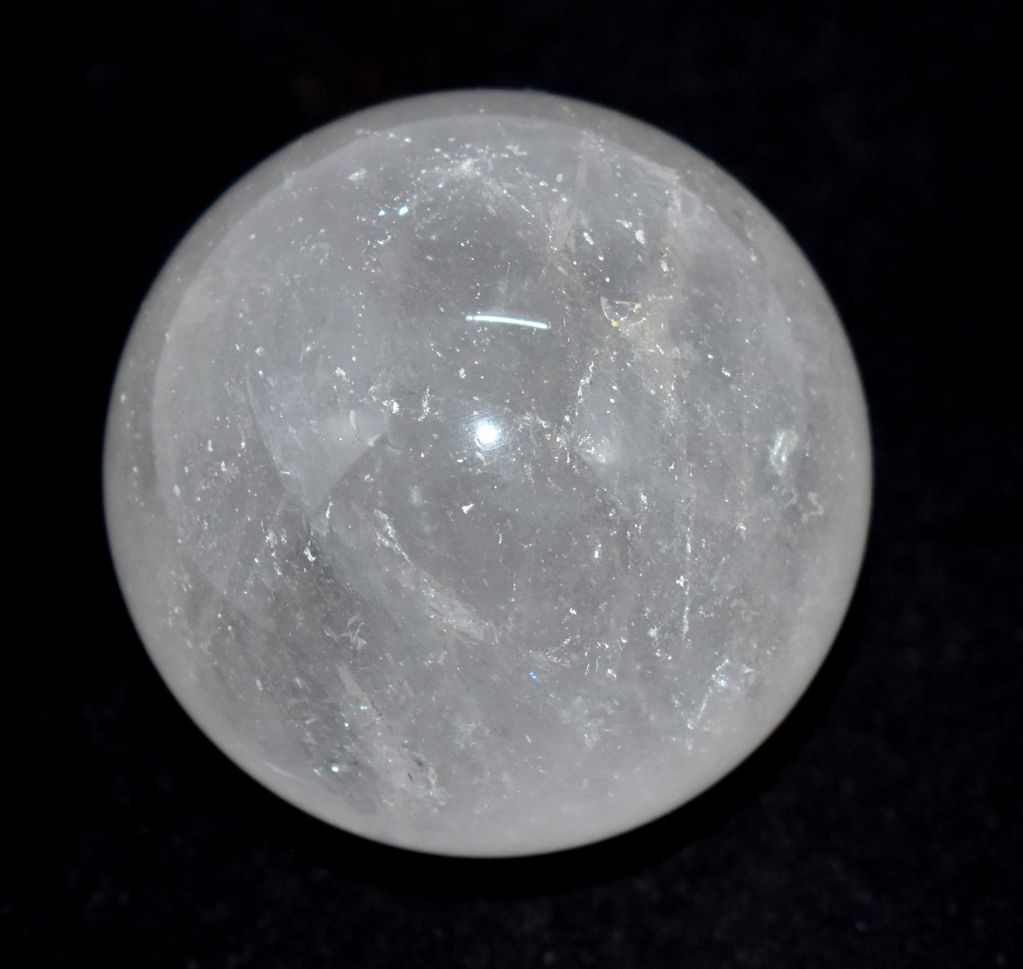 This beautifully polished crystal round ball weighs 270.00 grams, showcasing a smooth #SpiritualGrowth #NaturalCrystal #MineralCollection #MetaphysicalProperties #CrystalHealing #EnergyHealing #CrystalCollector