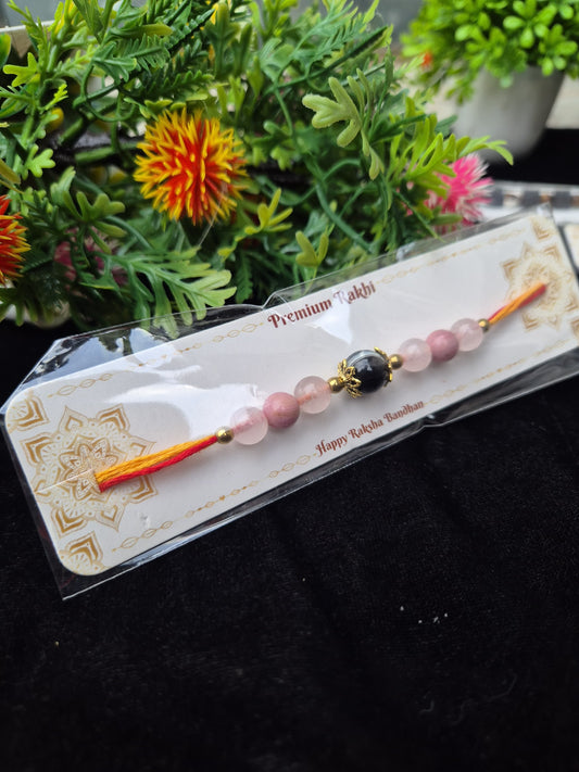 Premium Crystal Rakhi – Symbol of Bond, Style & Positivity ( 3 Pieces Set ) With Free Shipping