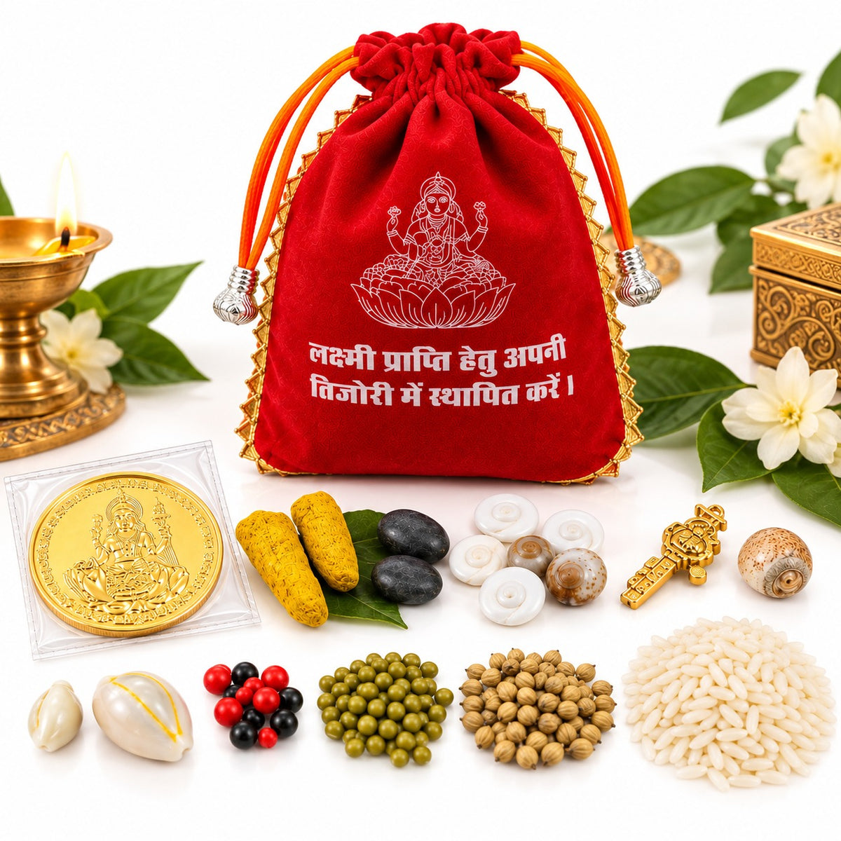 Dhan Varsha Potli | Wealth & Prosperity Attraction Potli | Vastu & Spiritual Remedy